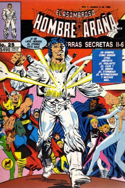 El asombroso hombre araña presenta 25