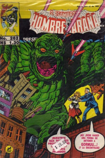 El asombroso hombre araña presenta 262