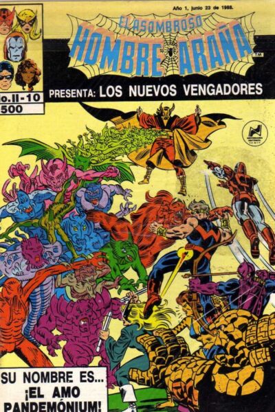 El asombroso hombre araña presenta 10