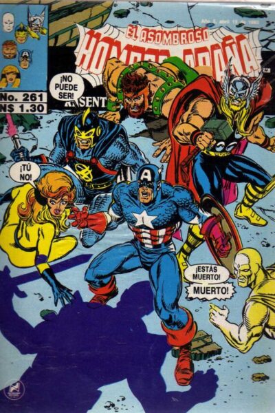 El asombroso hombre araña presenta 261