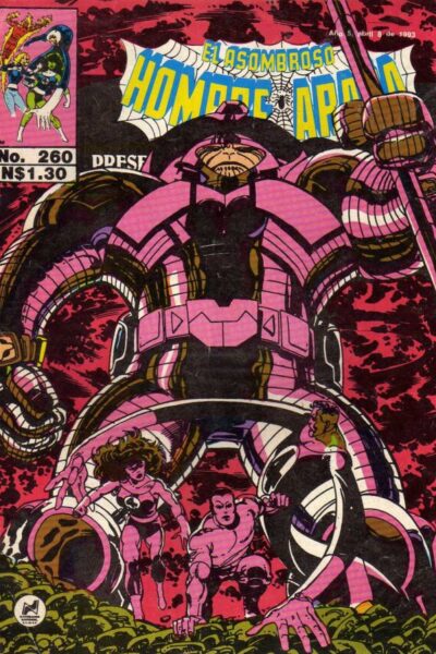 El asombroso hombre araña presenta 260