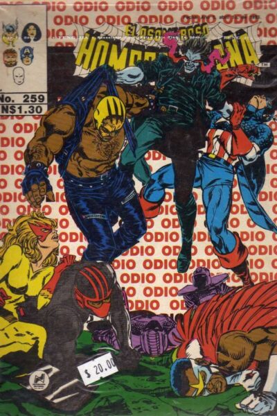 El asombroso hombre araña presenta 259