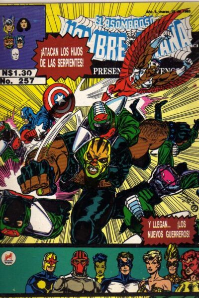 El asombroso hombre araña presenta 257