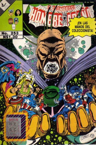 El asombroso hombre araña presenta 253