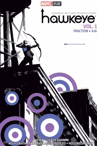 Hawkeye Volumen 1 y 2 Marvel Deluxe