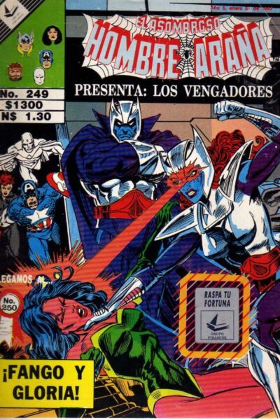 El asombroso hombre araña presenta 249