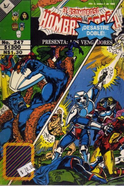 El asombroso hombre araña presenta 247