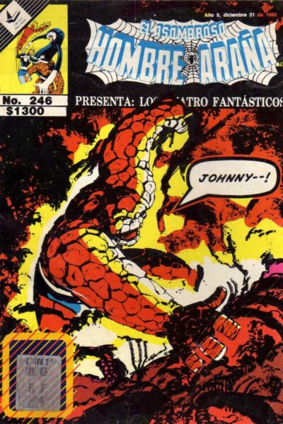 El asombroso hombre araña presenta 246