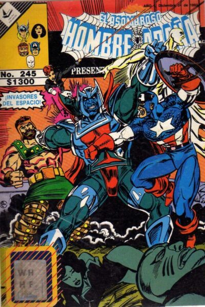 El asombroso hombre araña presenta 245