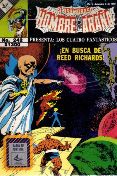 El asombroso hombre araña presenta 242