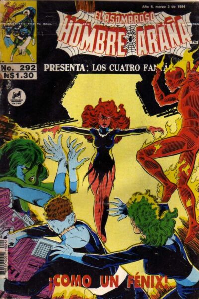 El asombroso hombre araña presenta 292 (1988-1994)