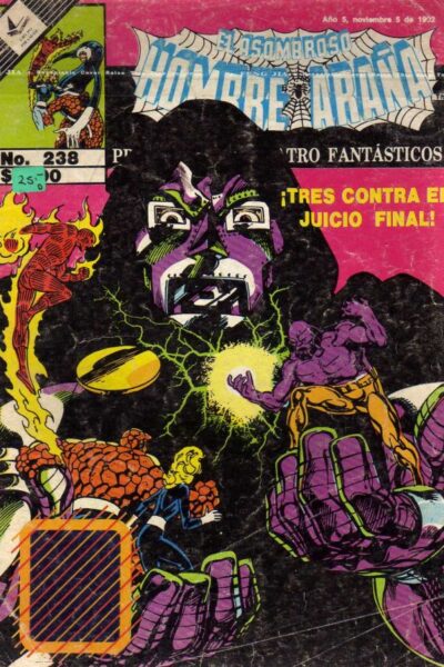 El asombroso hombre araña presenta 238