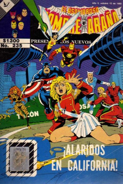 El asombroso hombre araña presenta 235
