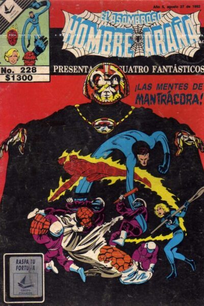 El asombroso hombre araña presenta 228