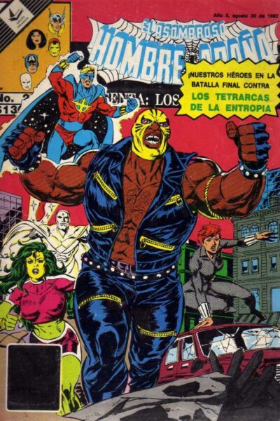 El asombroso hombre araña presenta 227