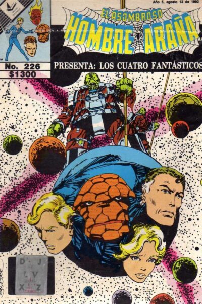 El asombroso hombre araña presenta 226