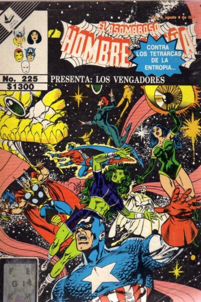 El asombroso hombre araña presenta 225