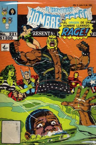 El asombroso hombre araña presenta 221