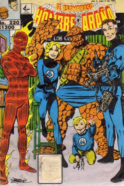 El asombroso hombre araña presenta 220