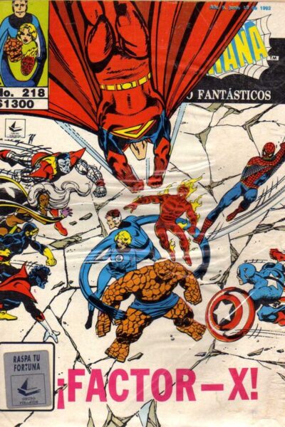 El asombroso hombre araña presenta 218