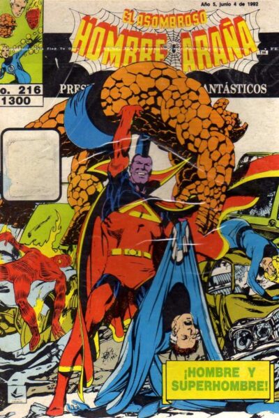 El asombroso hombre araña presenta 216