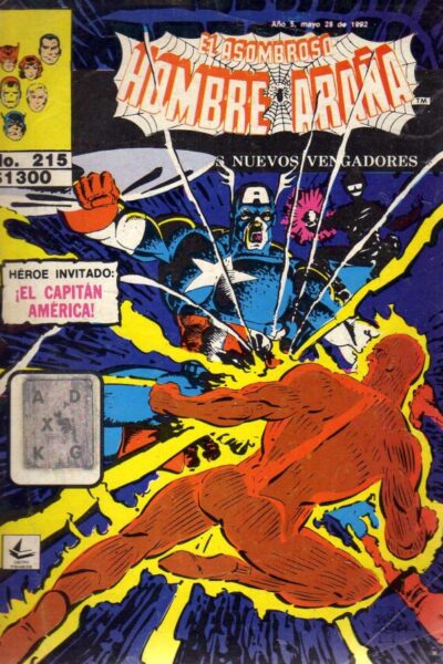 El asombroso hombre araña presenta 215