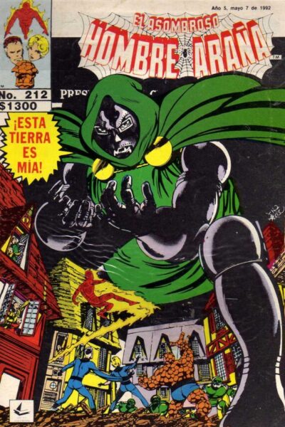 El asombroso hombre araña presenta 212