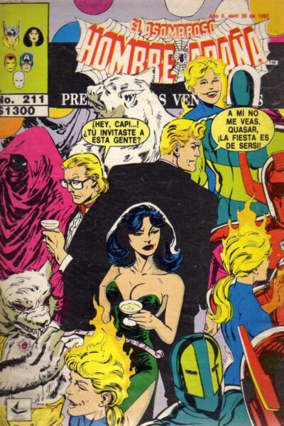 El asombroso hombre araña presenta 211