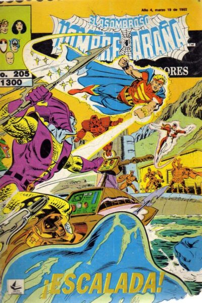El asombroso hombre araña presenta 205