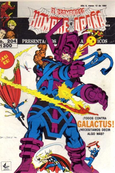 El asombroso hombre araña presenta 204