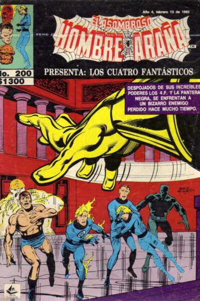 El asombroso hombre araña presenta 200