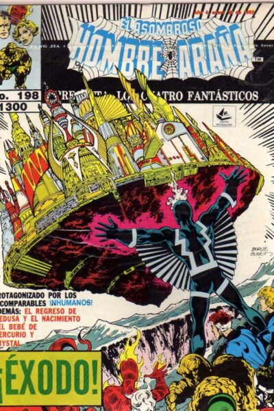 El asombroso hombre araña presenta 198