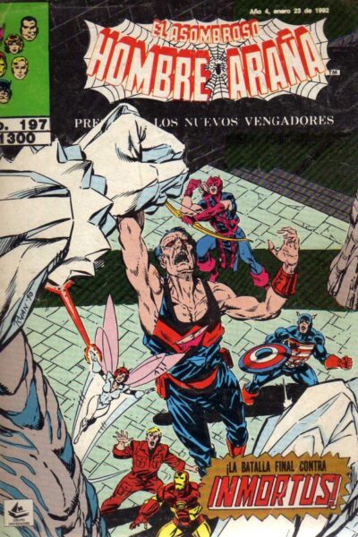 El asombroso hombre araña presenta 197