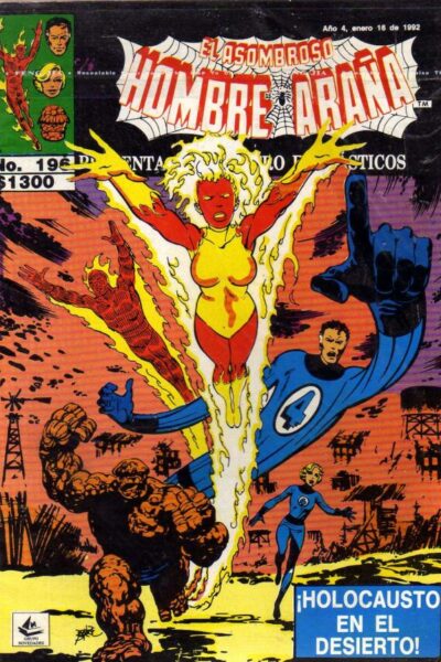 El asombroso hombre araña presenta 196