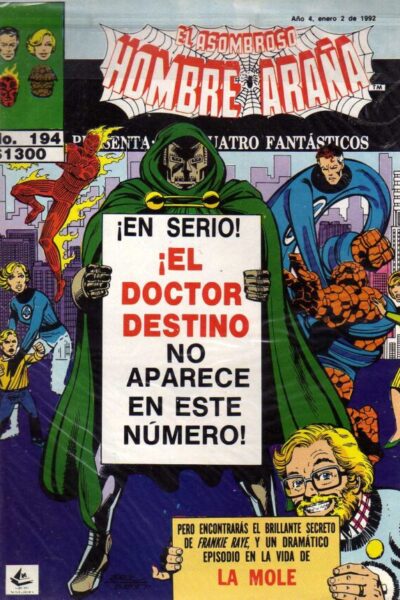 El asombroso hombre araña presenta 194