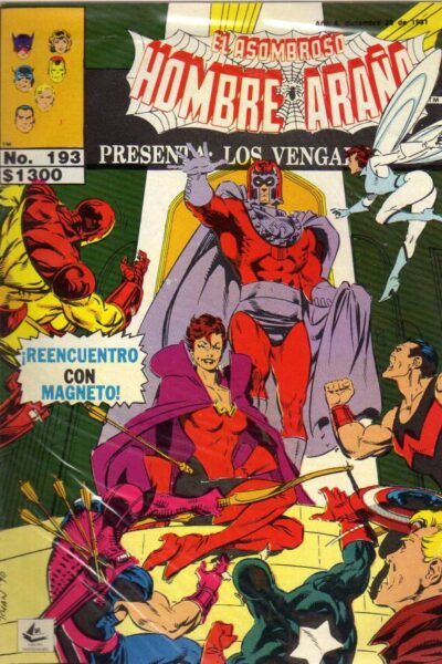 El asombroso hombre araña presenta 193