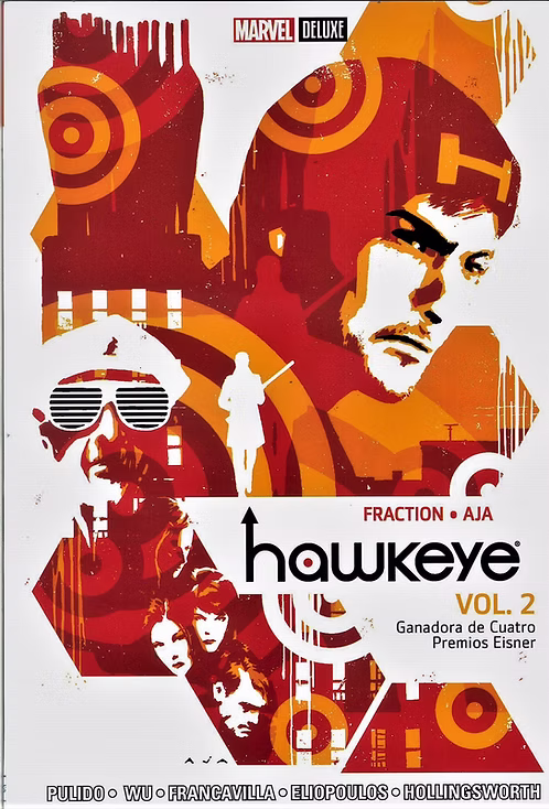 Hawkeye Volumen 1 y 2 Marvel Deluxe - Imagen 2