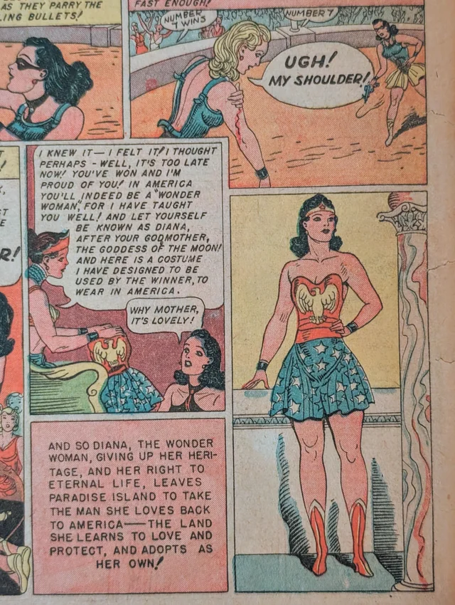 Wonder Woman 1 Portada variante Harry G. Peter - Imagen 3