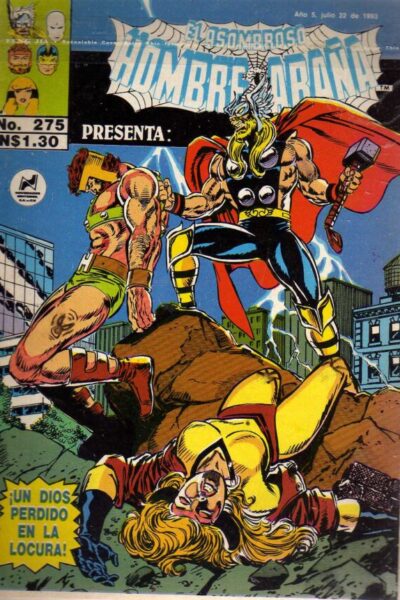 El asombroso hombre araña presenta 275