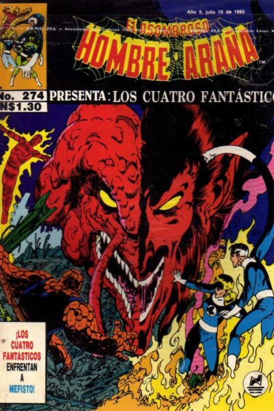 El asombroso hombre araña presenta 274