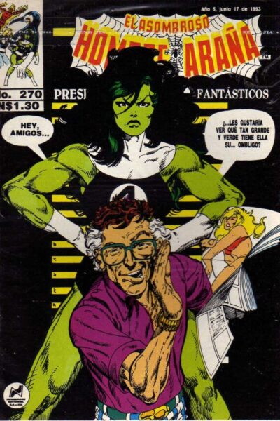 El asombroso hombre araña presenta 270