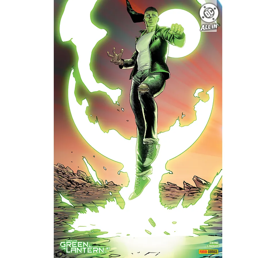 Absolute Green Lantern 1 Portada variante conectable