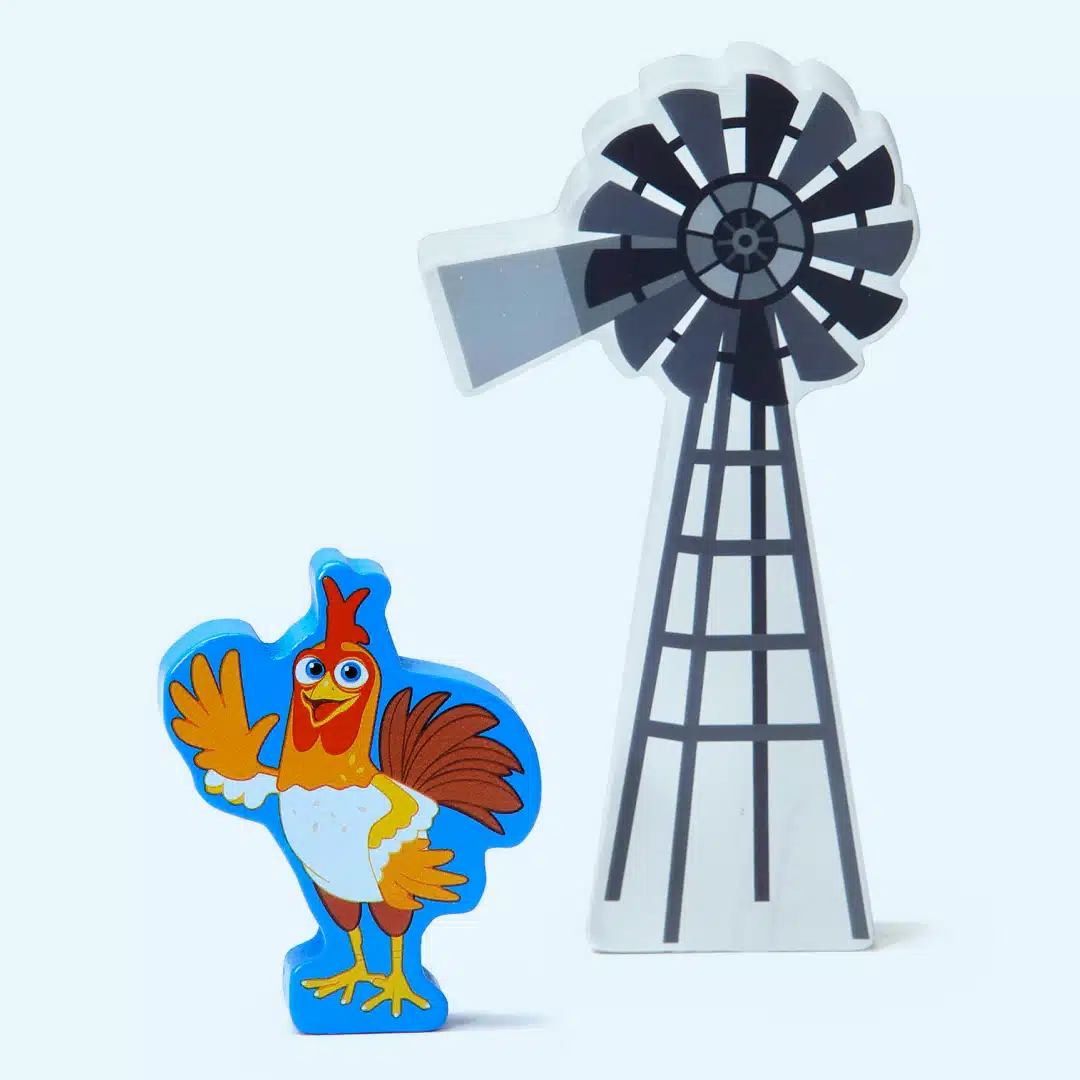 La granja de Zenón 1 : Libro El protector de la huerta + Bartolito + Molino de viento - Imagen 2