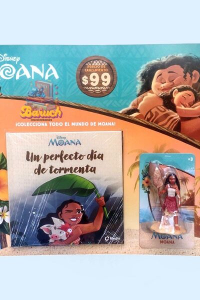 Moana 1 : Libro Un perfecto día de tormenta + figura